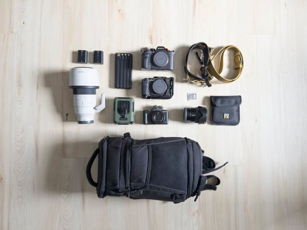 Reginald Cunningham's kit for music, portrait and editorial photography