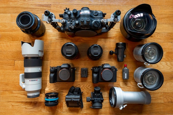 Richard Condlyffe's kit for underwater photography