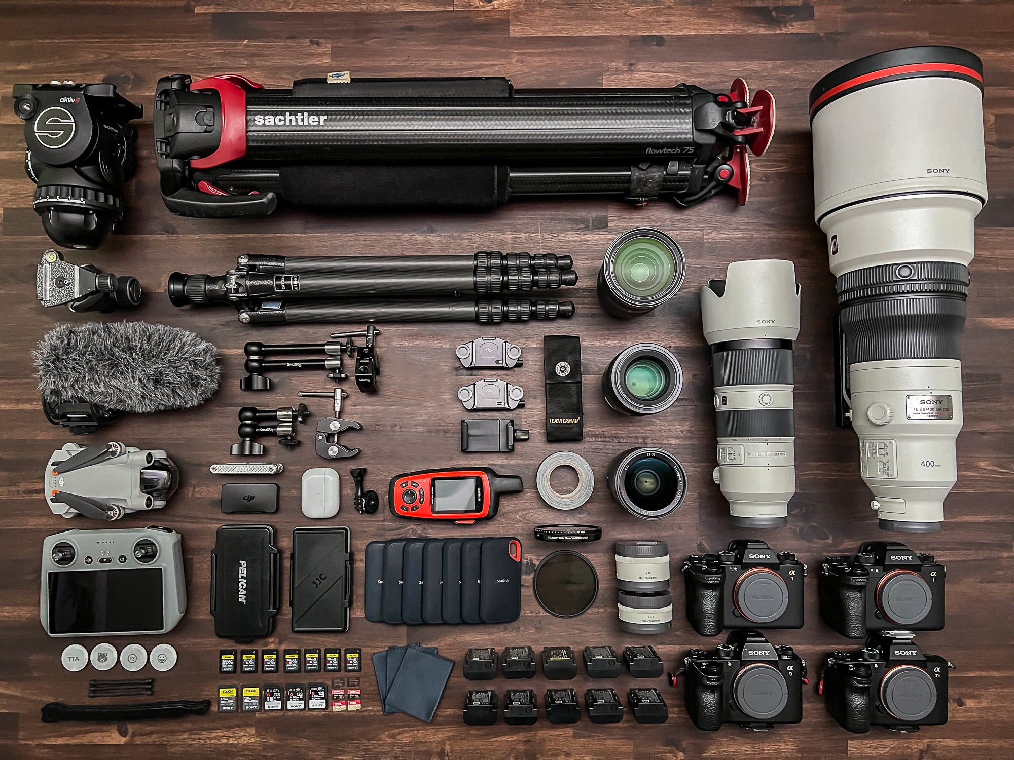 Taylor Thomas Albright's gear for wildlife photo and video