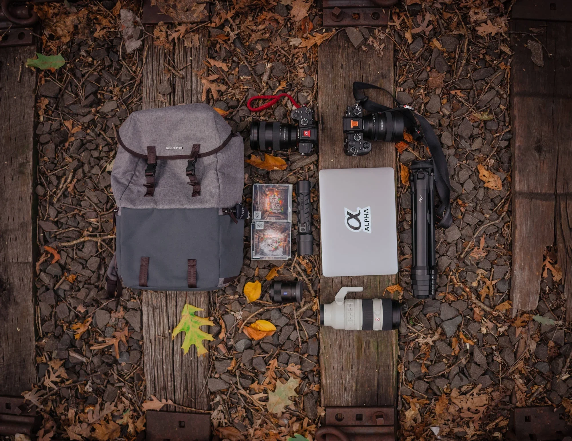 Max Boncina's Sony Alpha Urbex photography kit