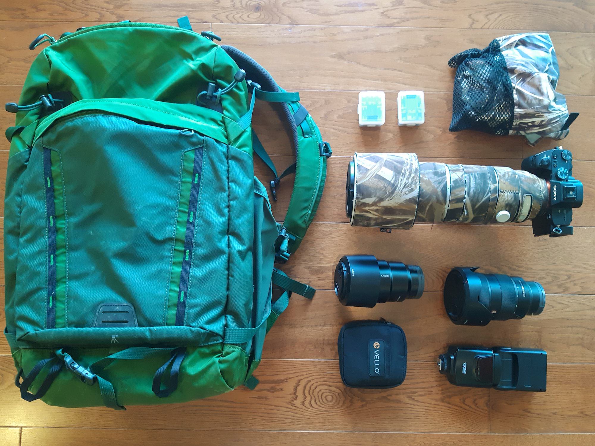Vance Solseth's kit for nature and wildlife photography