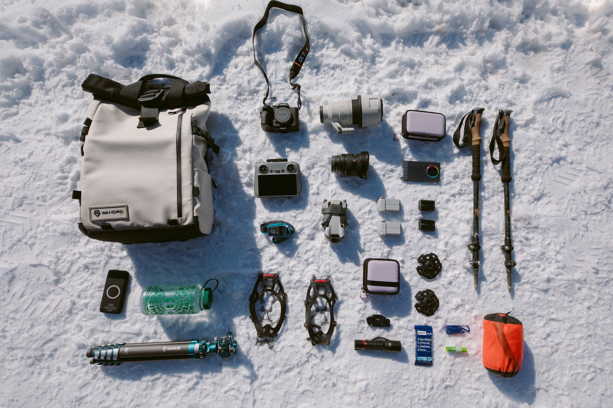 Violet Nova's Sony Alpha 7R V kit for adventure photography