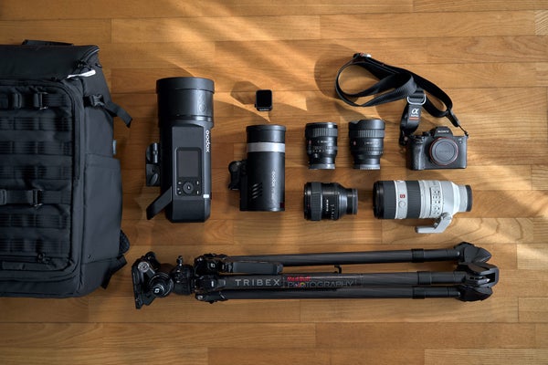 Volodya Voroni's kit for extreme adventure sports photography