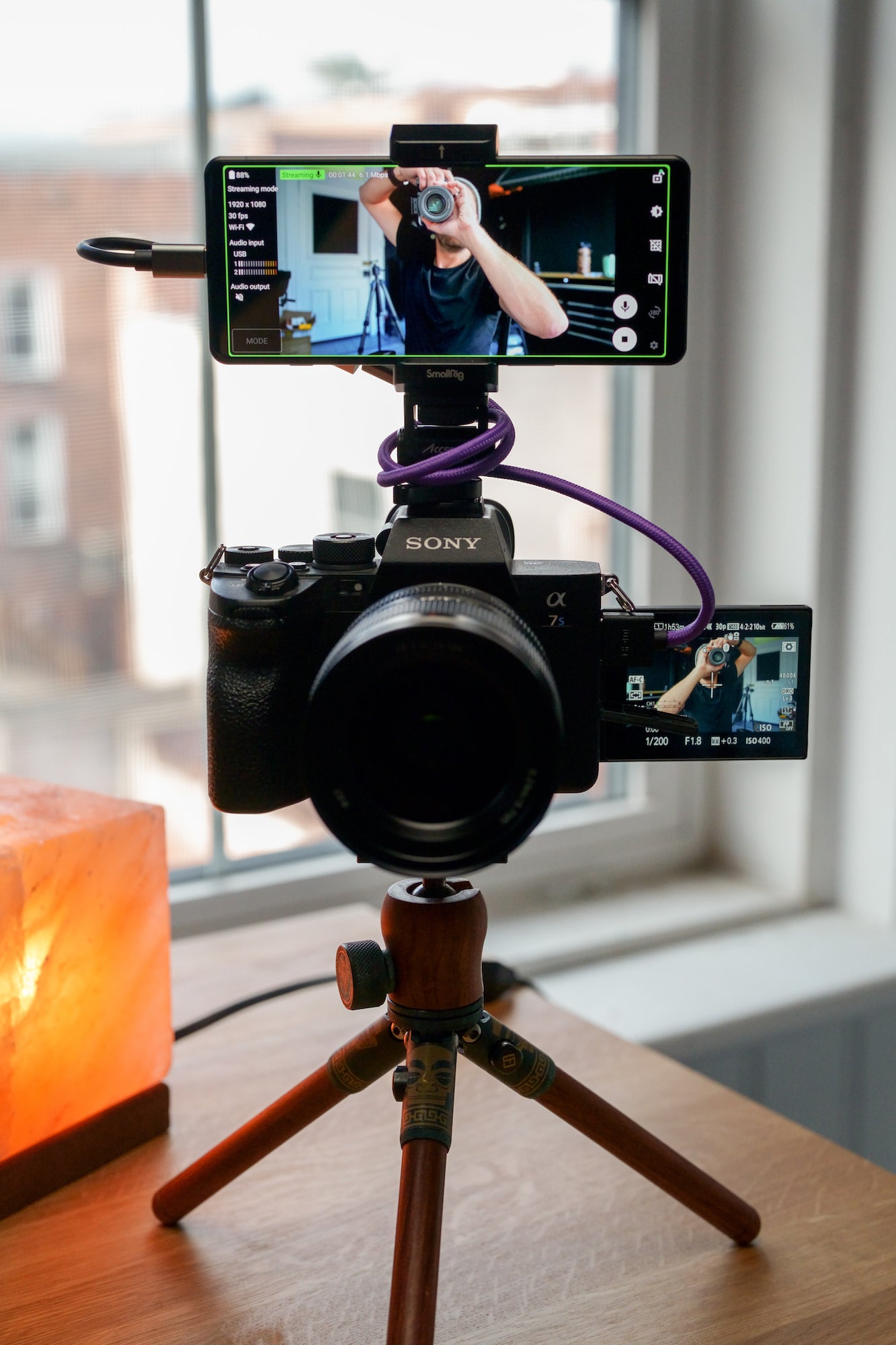 Chris Brockhurst Sony Alpha & Sony Xperia Livestreaming Setup