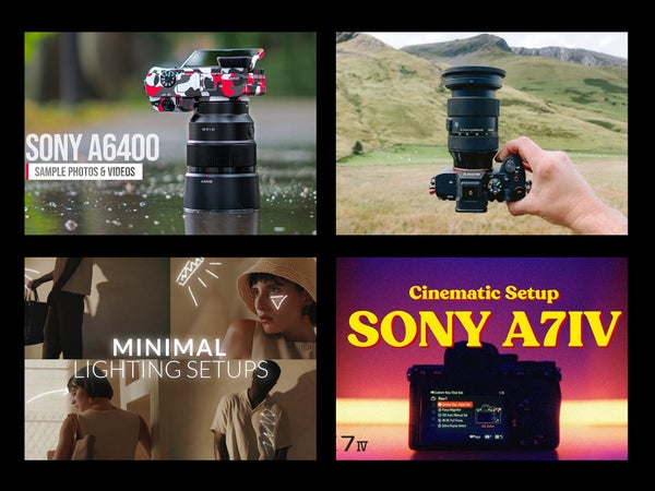 Sony shooters on YouTube