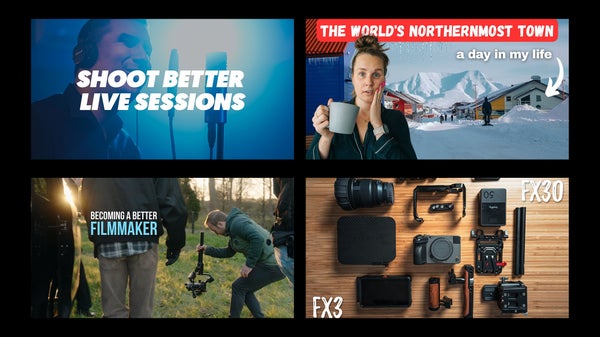 Sony shooters on YouTube