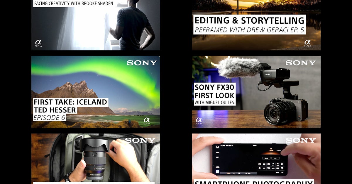 6 Must-Watch Videos From The Sony Alpha Universe YouTube Channel | Sony ...