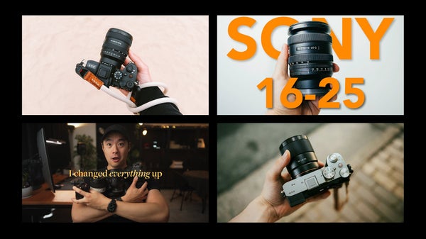 YouTubers share their favorite compact Sony lenses