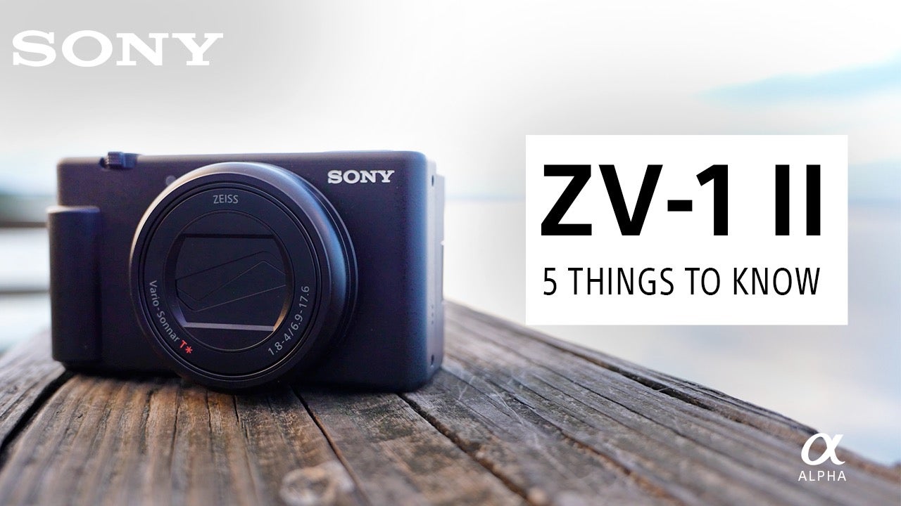 Sony ZV-1 II with 18-50mm