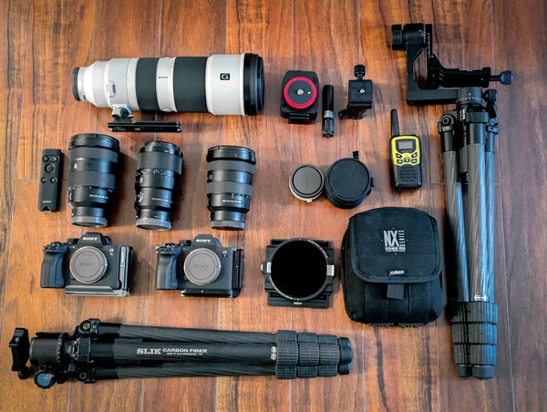 Michael Castaneda's kit for landscape and lifestyle photography