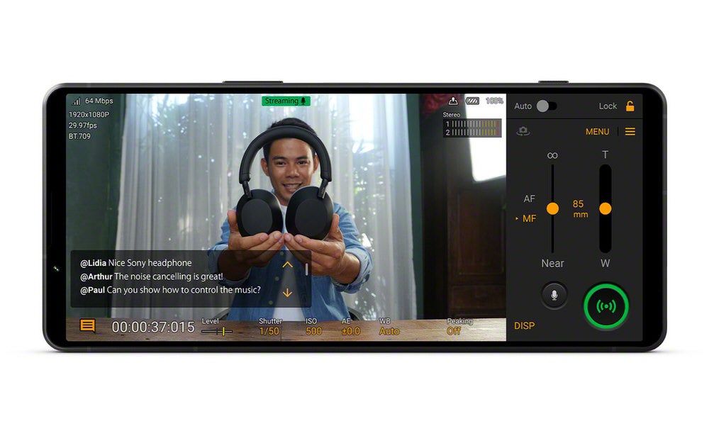 Sony Targets Vloggers and Other Content Creators With Xperia 5 V