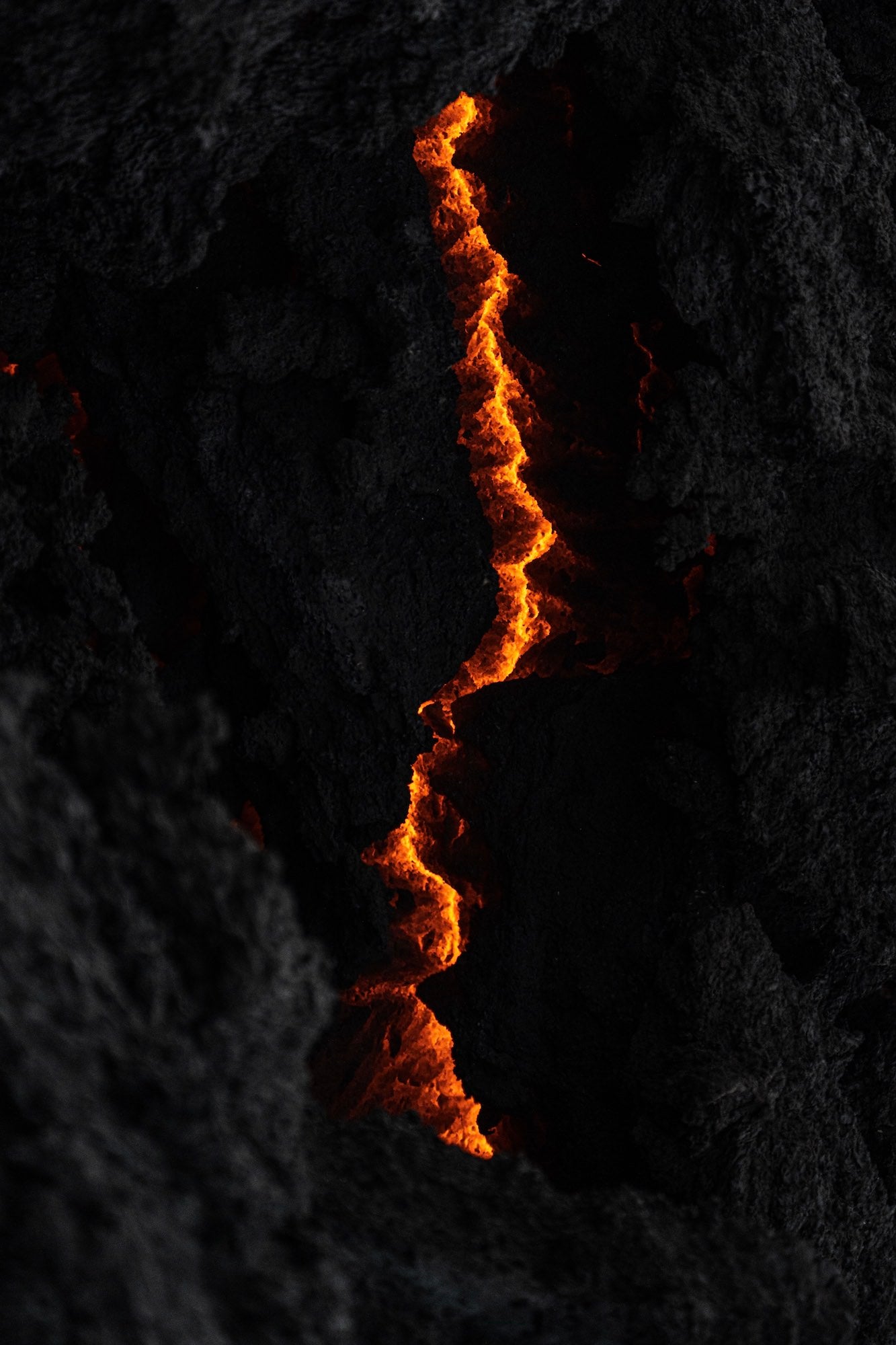 Lava from the July 2025 volcanic eruption in Iceland's Reykjanes peninsula.