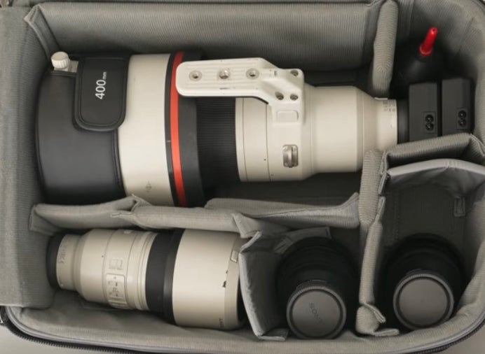 Jean Fruth's sports photography kit Jean Fruth's sports photography kit