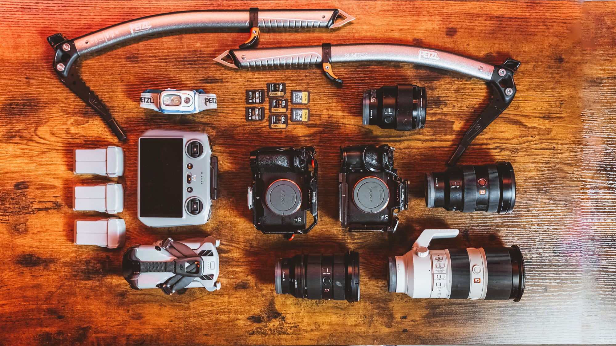 Senni Dziho's kit for adventure photography
