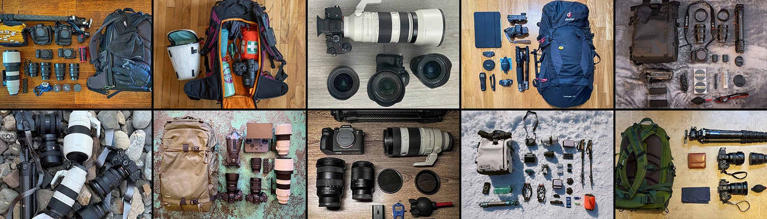 10 Landscape Photographers Open Their Camera Bags – Here's What's