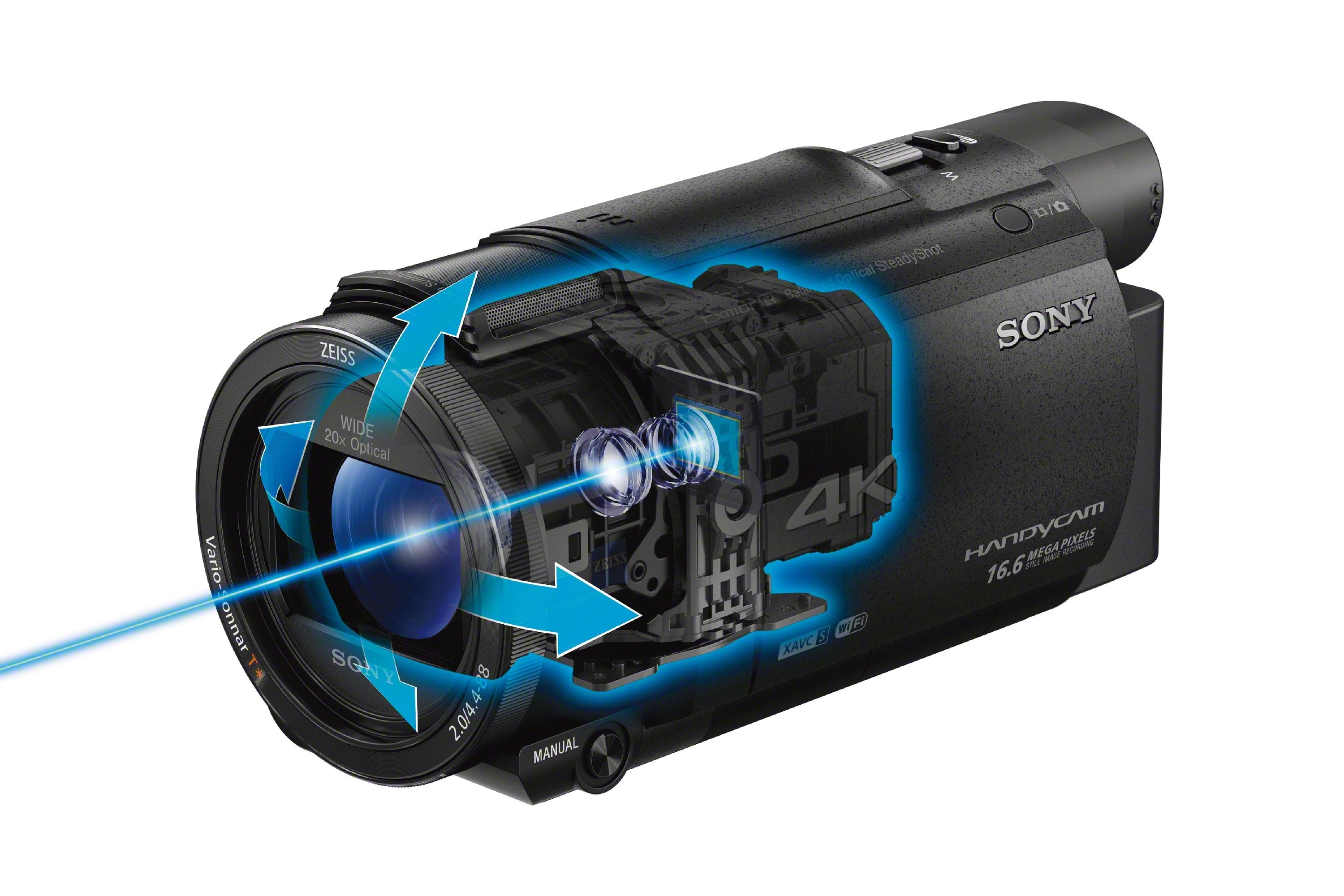 New FDR-AX53 4K Handycam Headlines Sony Imaging Announcements at