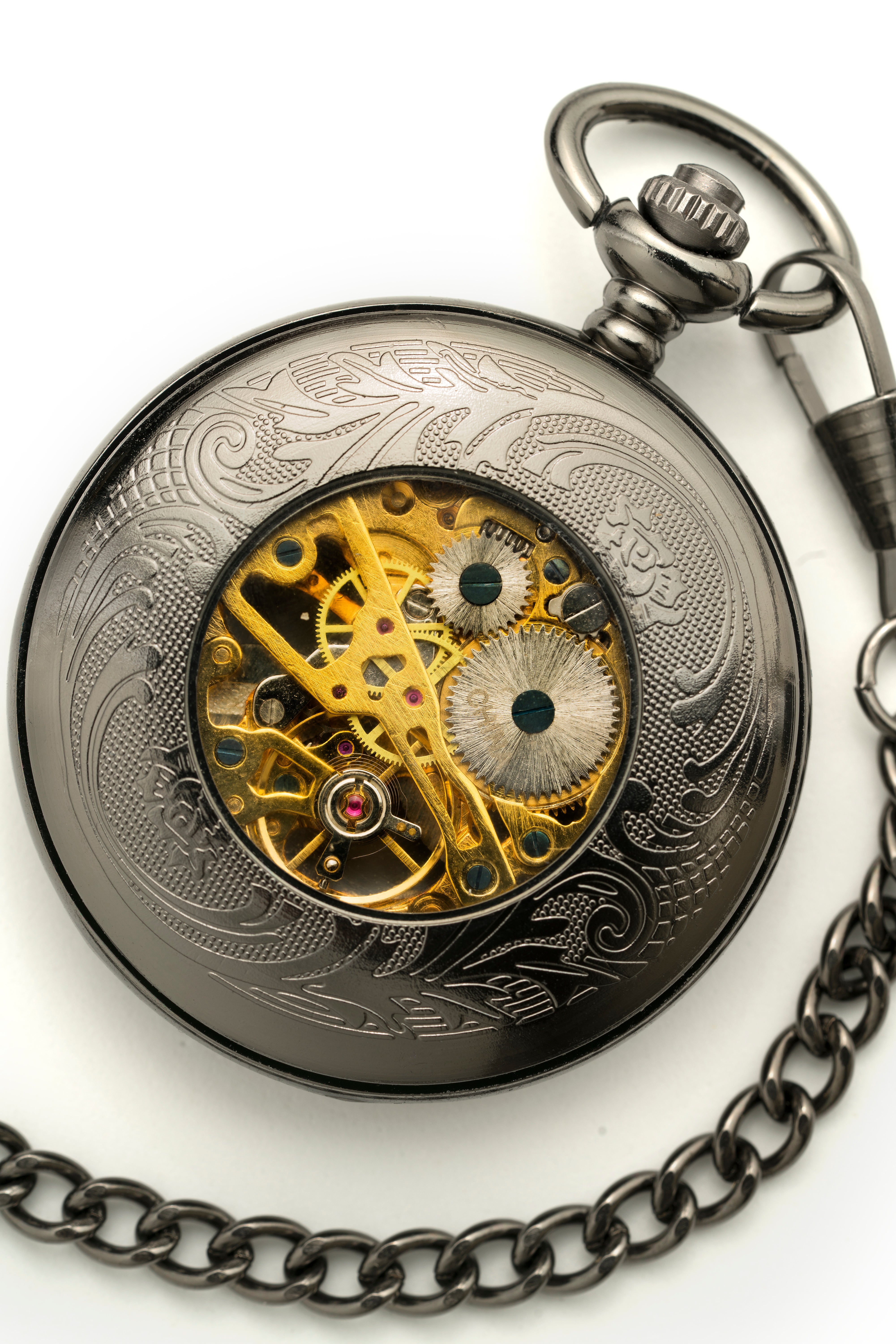 Pocket watch back, Sony A7R II, Sony 90mm Macro lens