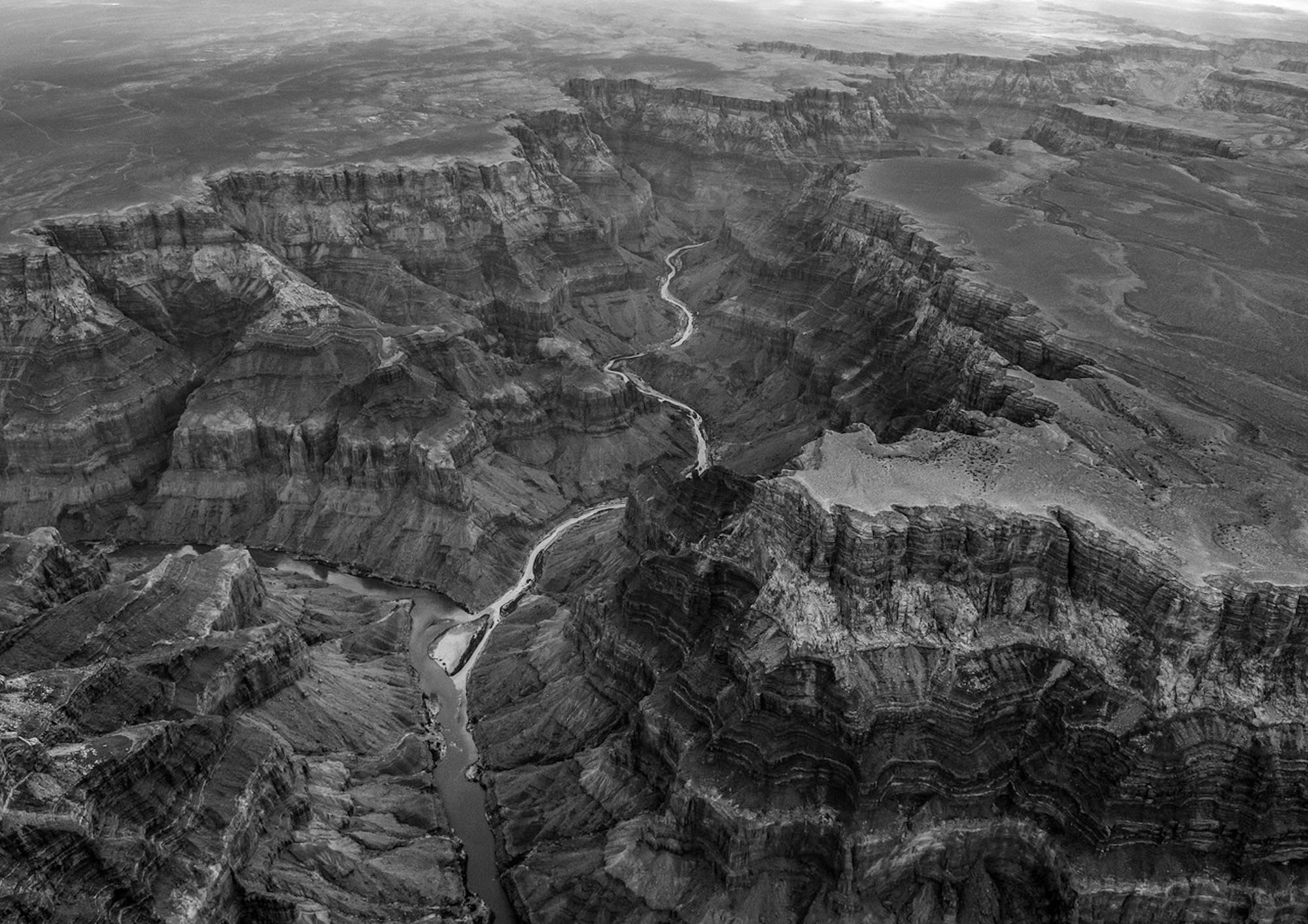 Aerial view of the Grand Canyon’s Little Colorado River confluence, a sacred site under recurring development pressure.